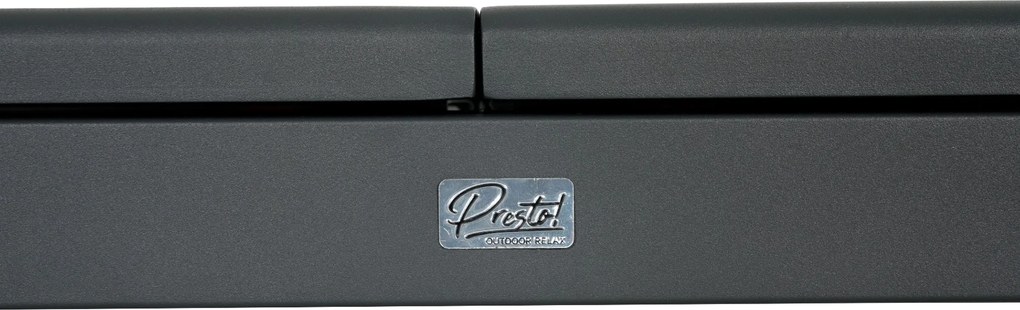 Dining Tuintafel  uitschuifbaar 160/240x100 cm Grijs Presto Arvento