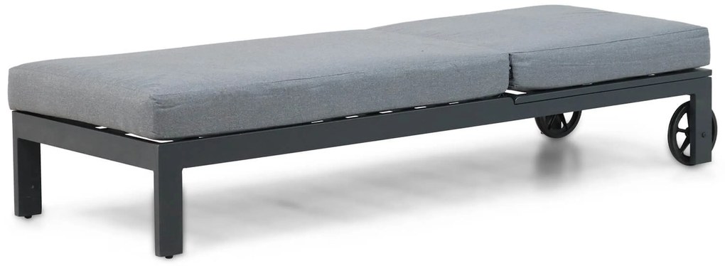 Santika Furniture Santika Mulsanne Lounger Aluminium Grijs
