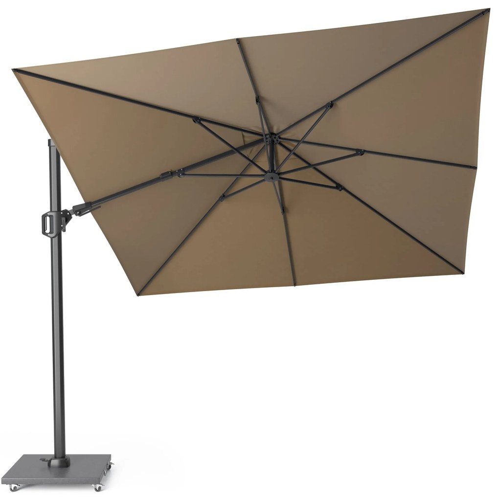 Challenger T2 zweefparasol 300x300 cm taupe