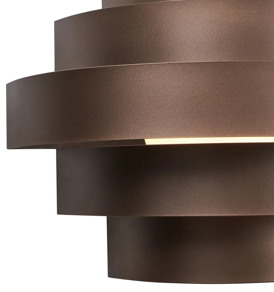 Moderne wandlamp brons incl. LED 3-staps dimbaar - Lines Modern Binnenverlichting Lamp