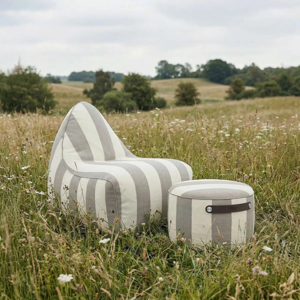 Sackit Stoel & Pouf Outdoor - Renesse Taupe