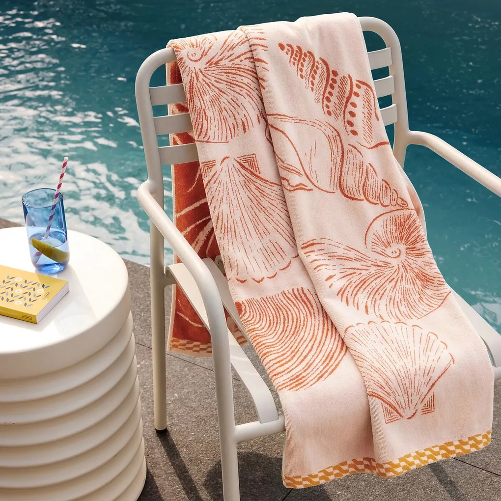 Strandlaken, velours badstof 420 g, OMANA