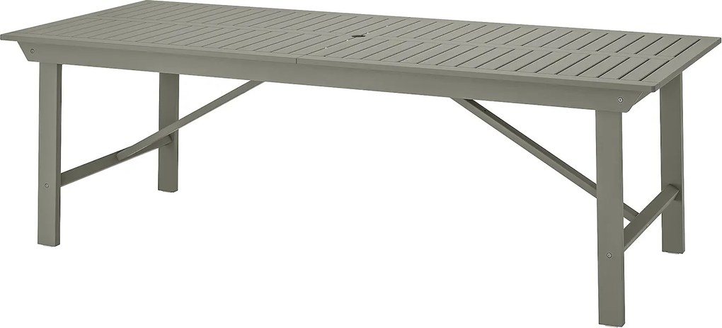 IKEA BONDHOLMEN Tafel, buiten 235x90 cm Grijs Grijs - lKEA