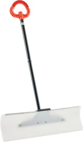 VEVOR sneeuwschep, 76 cm sneeuwschuiver met ergonomische handgreep, HDPE kunststof blad, sneeuwruimer, sneeuwploeg, draagbaar sneeuwruimgereedschap voor oprit en tuin