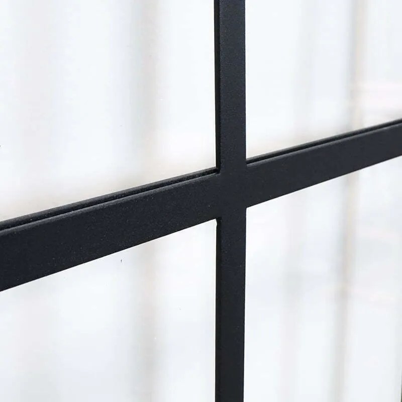 Houten Schuifdeur -  Met Glas (onbehandeld) - Zwart - Incl. Rails
