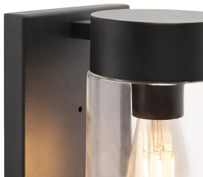 Smart buitenwandlamp zwart IP44 incl. Wifi ST64 - Jarra