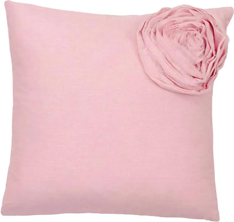 Ariadne at Home sierkussen Soft Rose - roze - 40x40 cm - Leen Bakker