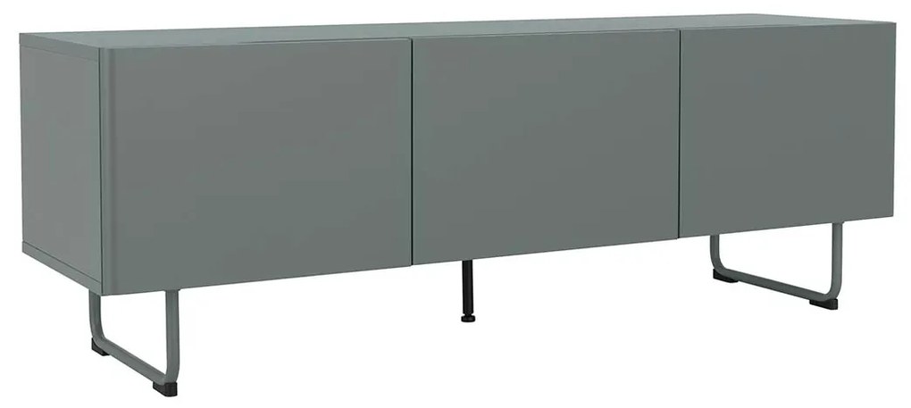 Tenzo Parma Mat Groen Tv-meubel - 146x43x51cm.