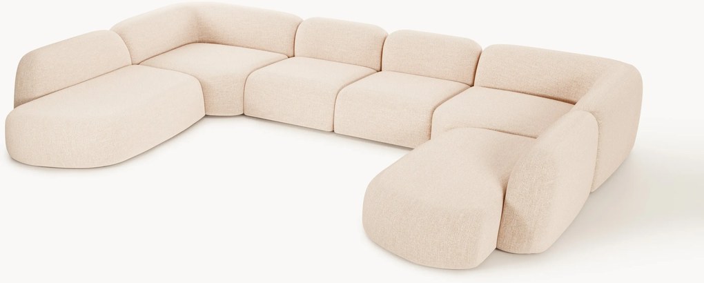 Modulaire bouclé XL bank Wolke