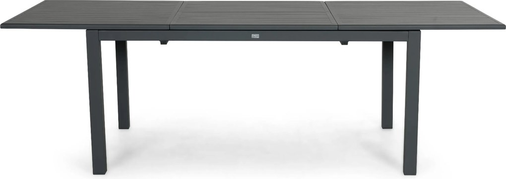 Dining Tuintafel rechthoekig uitschuifbaar 160/240x100 cm Grijs Arvento