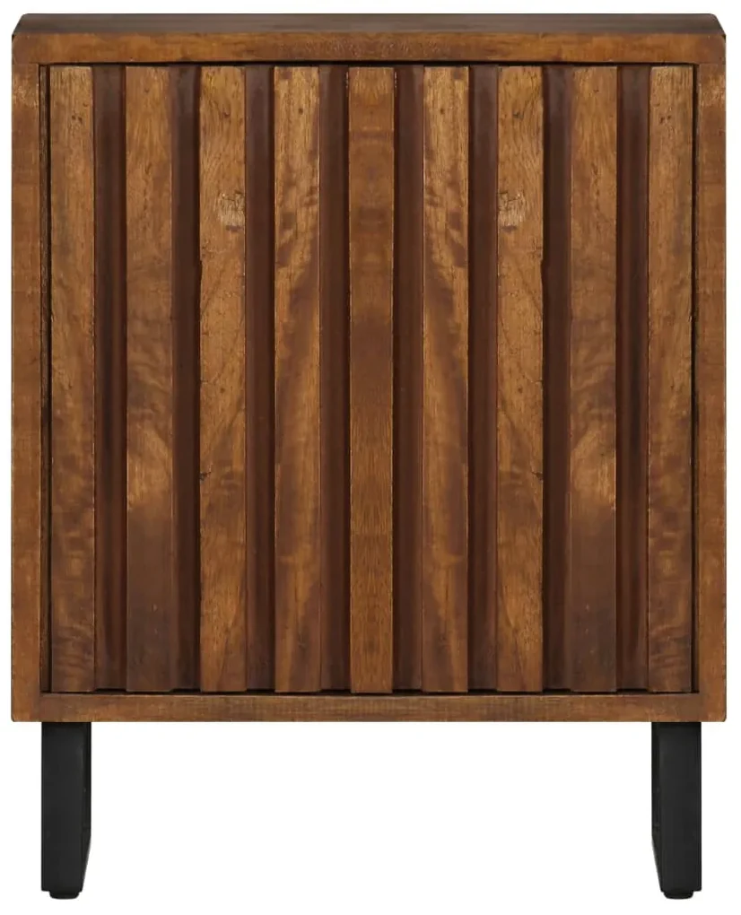 vidaXL Nachtkastje 40x30x50 cm massief mangohout