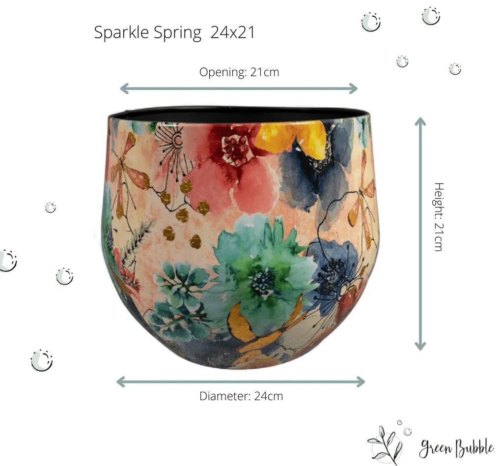 Designed by Lammie pot Sparkle Spring