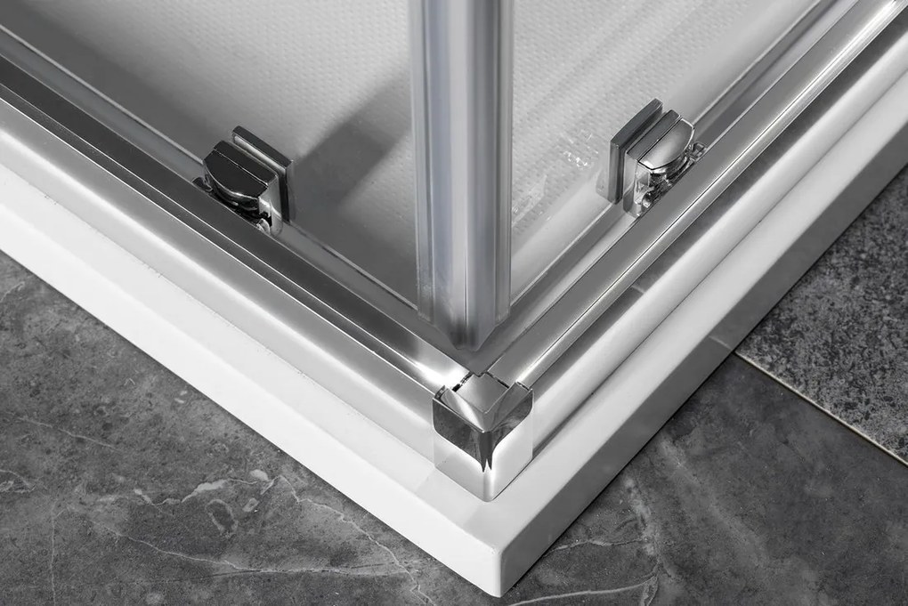 Gelco Sigma douchecabine 110x90cm met helderglas chroom