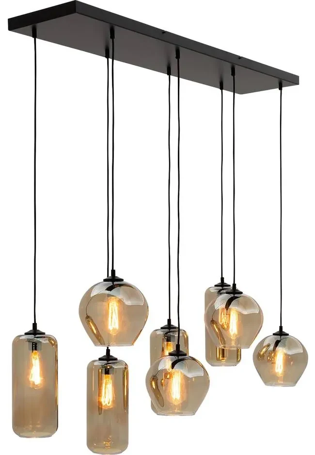 Goossens Hanglamp Devant, Hanglamp met 8 lichtpunten