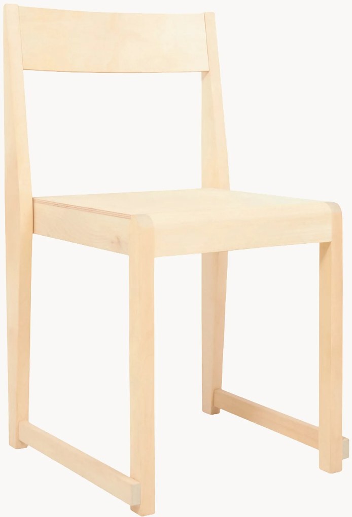 Eetkamerstoel 01 van berkenhout