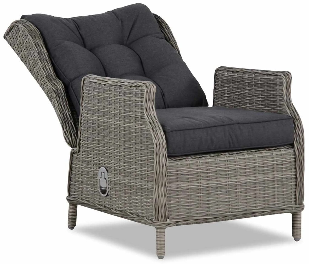 Dining Loungeset 7 personen Wicker Grijs Garden Collections New Castle