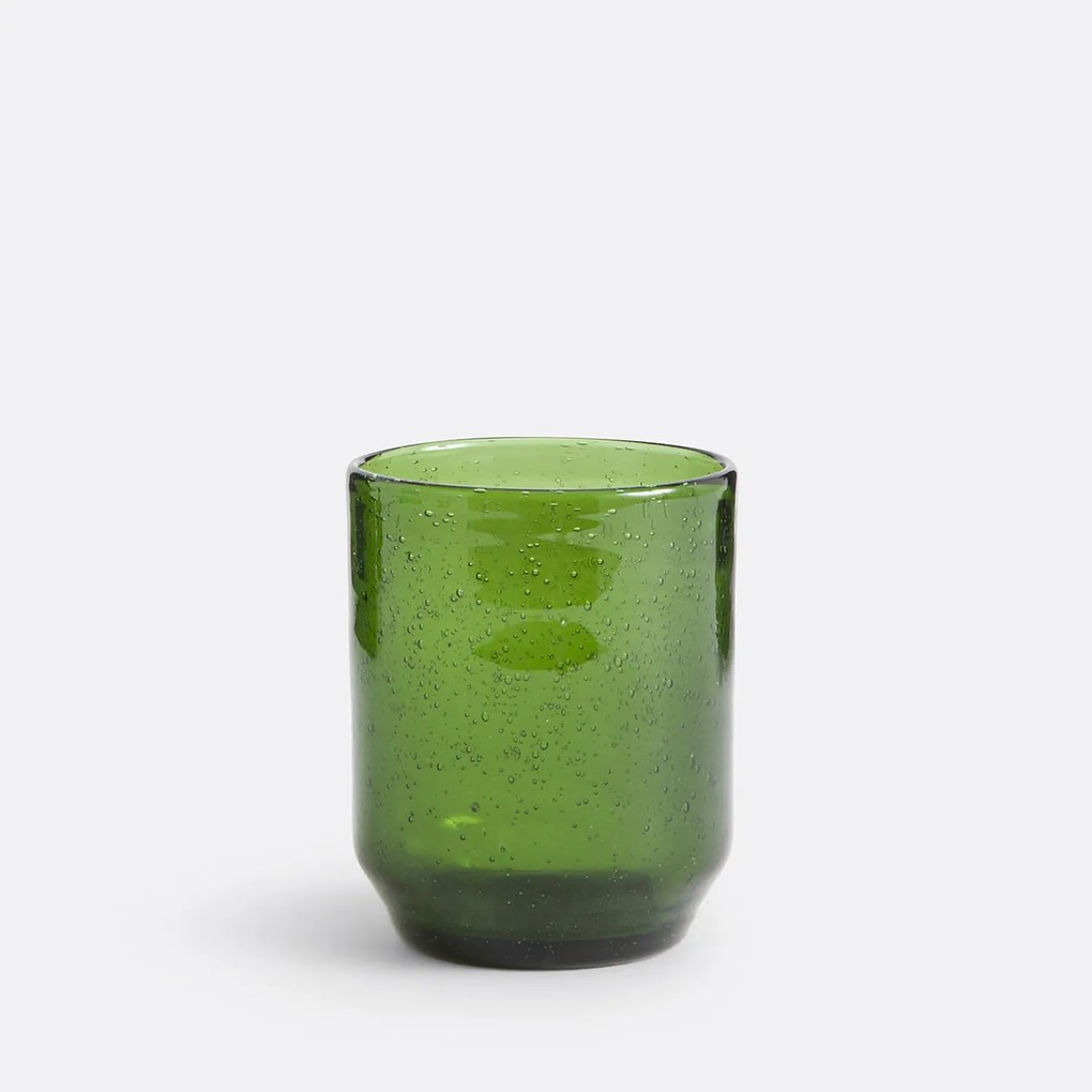 Set van 6 glazen bekers met bubbels, Faraji