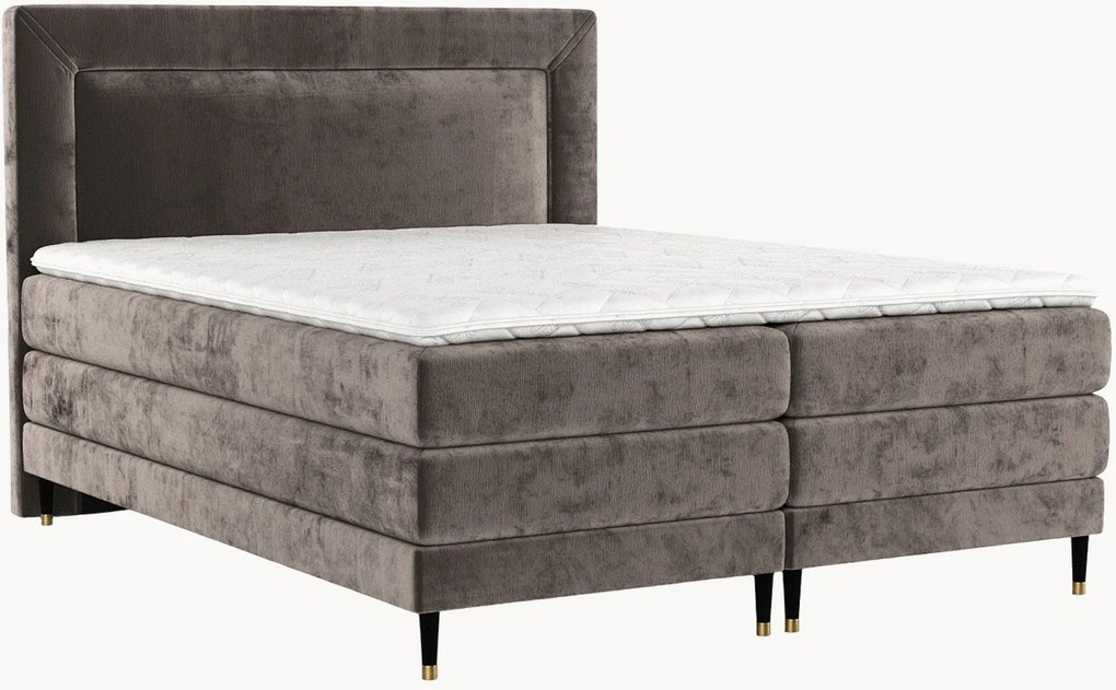 Handgemaakt chenille divan bed Madame, H4