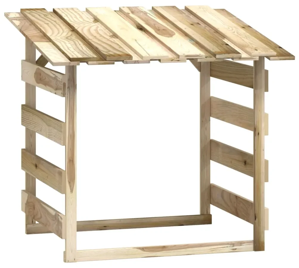 vidaXL Pergola met dak 100x90x100 cm geïmpregneerd grenenhout