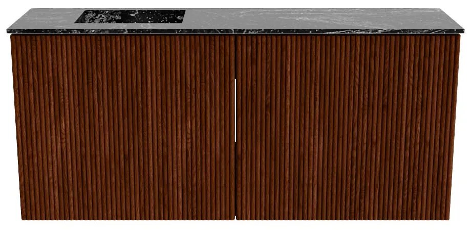 Mondiaz Joya DLux 90cm toiletmeubel ruby met wastafel faye links 1 kraangat lava