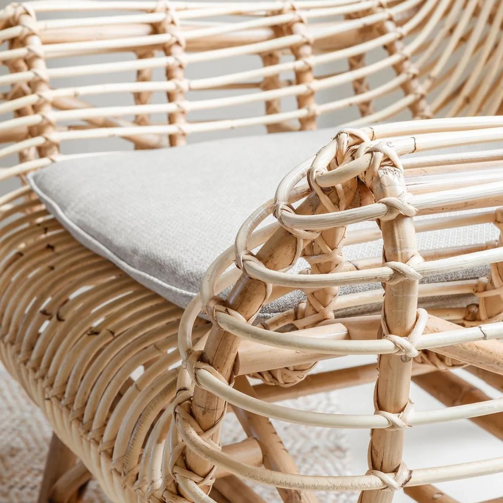 Must Living Cefalu Rieten Rotan Fauteuil Boho