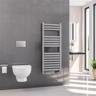 Eastbrook Defford handdoekradiator 50x120cm 603W grijs mat