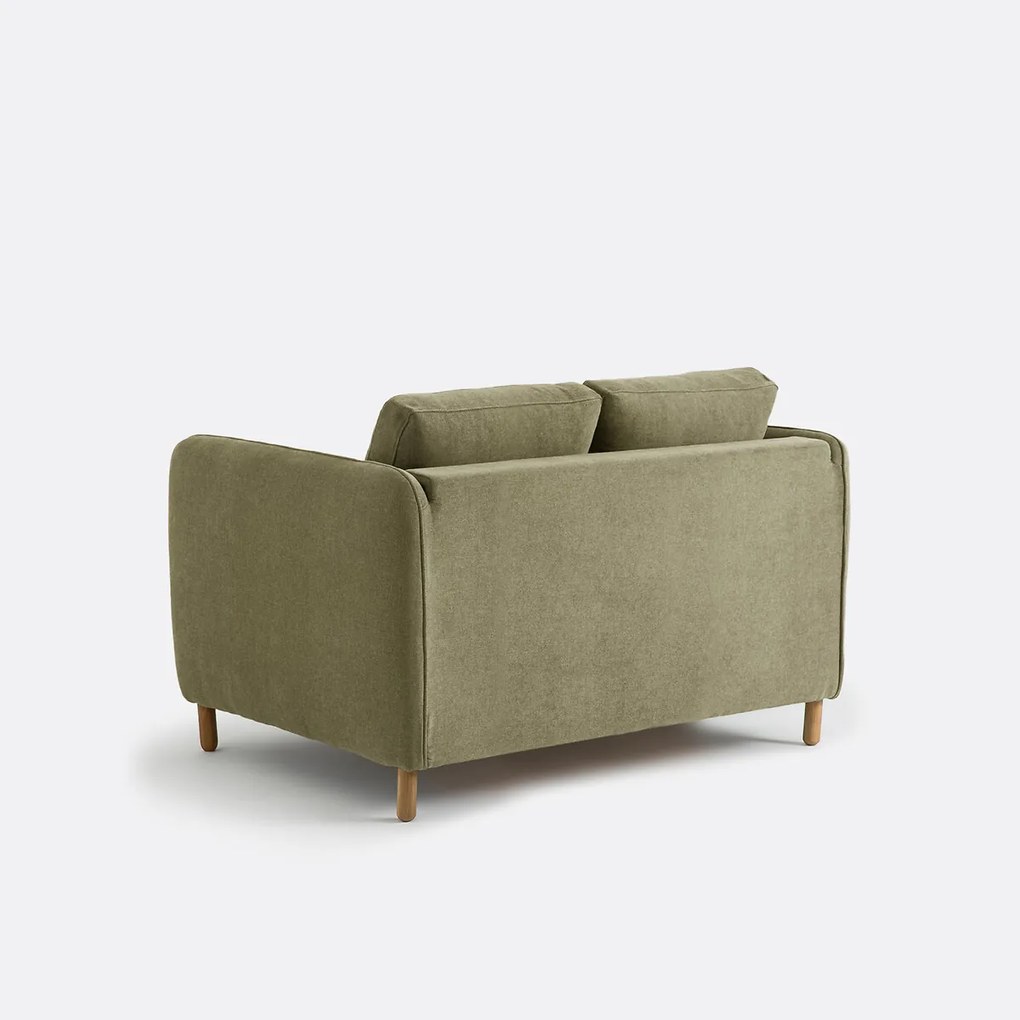 2-zits bedbank Loméo van gevlekt polyester