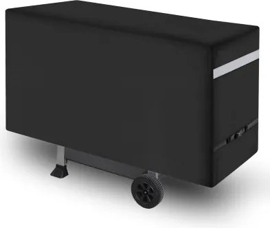 VEVOR Grillhoes (167,64 cm) voor buitengrills, waterdicht en weerbestendig, duurzaam 600D polyester, eenvoudig aan en uit te trekken, met veilige gespen, zwart