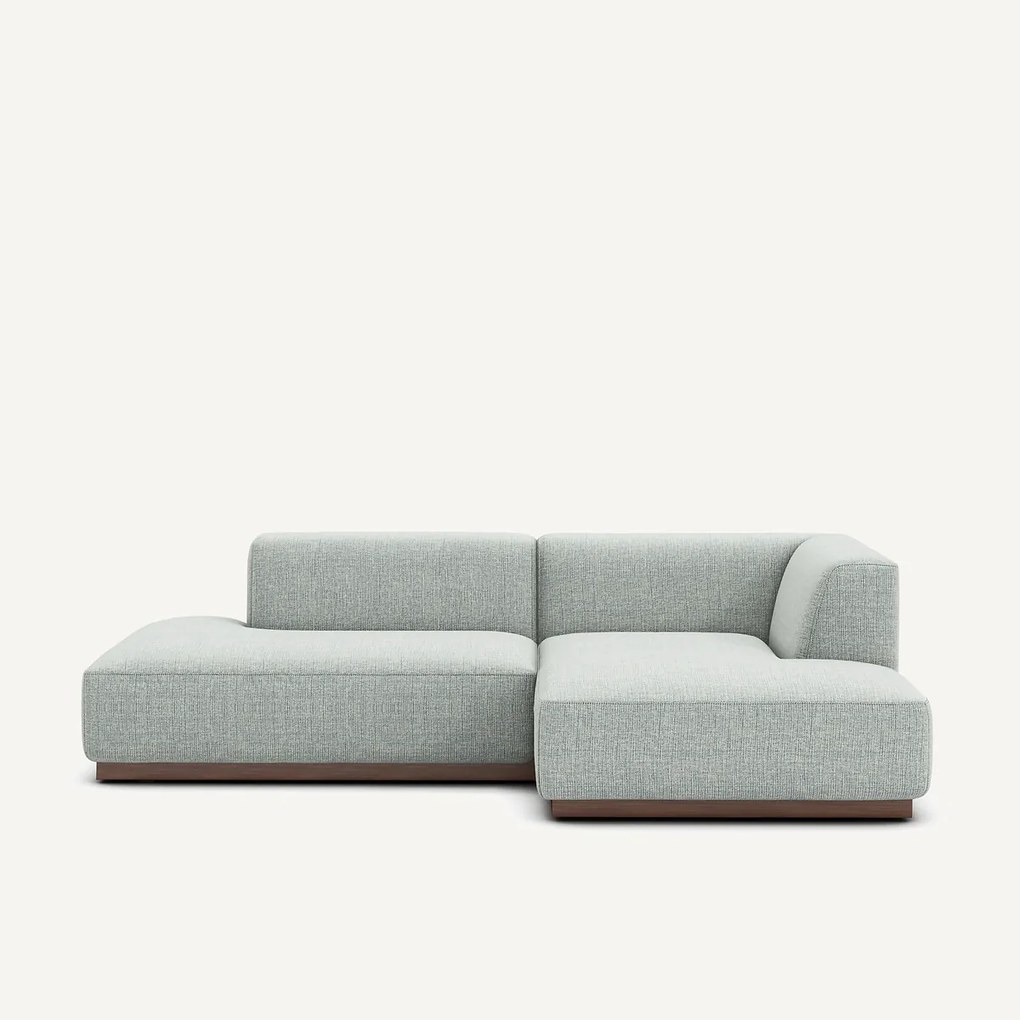 Rechtse hoekbank in gespikkelde stof, Jacopo