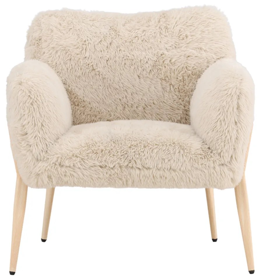 Fauteuil Met Zacht Imitatiebont