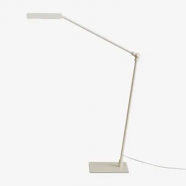 Led Tafellamp Van Metaal Valtyn Wit - Sklum