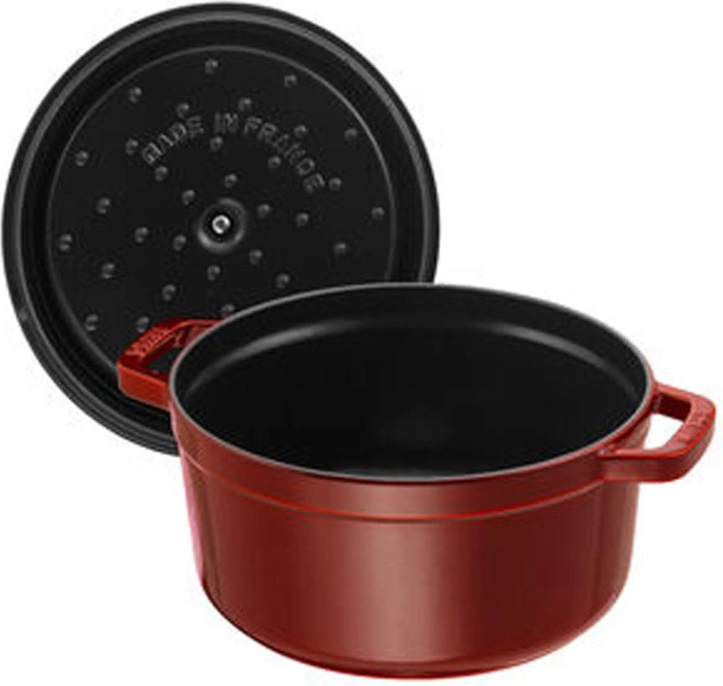 Staub La Cocotte Cocotte 26 cm / 5,25 l, Rond, Grenadine rood - La Cocotte - Staub