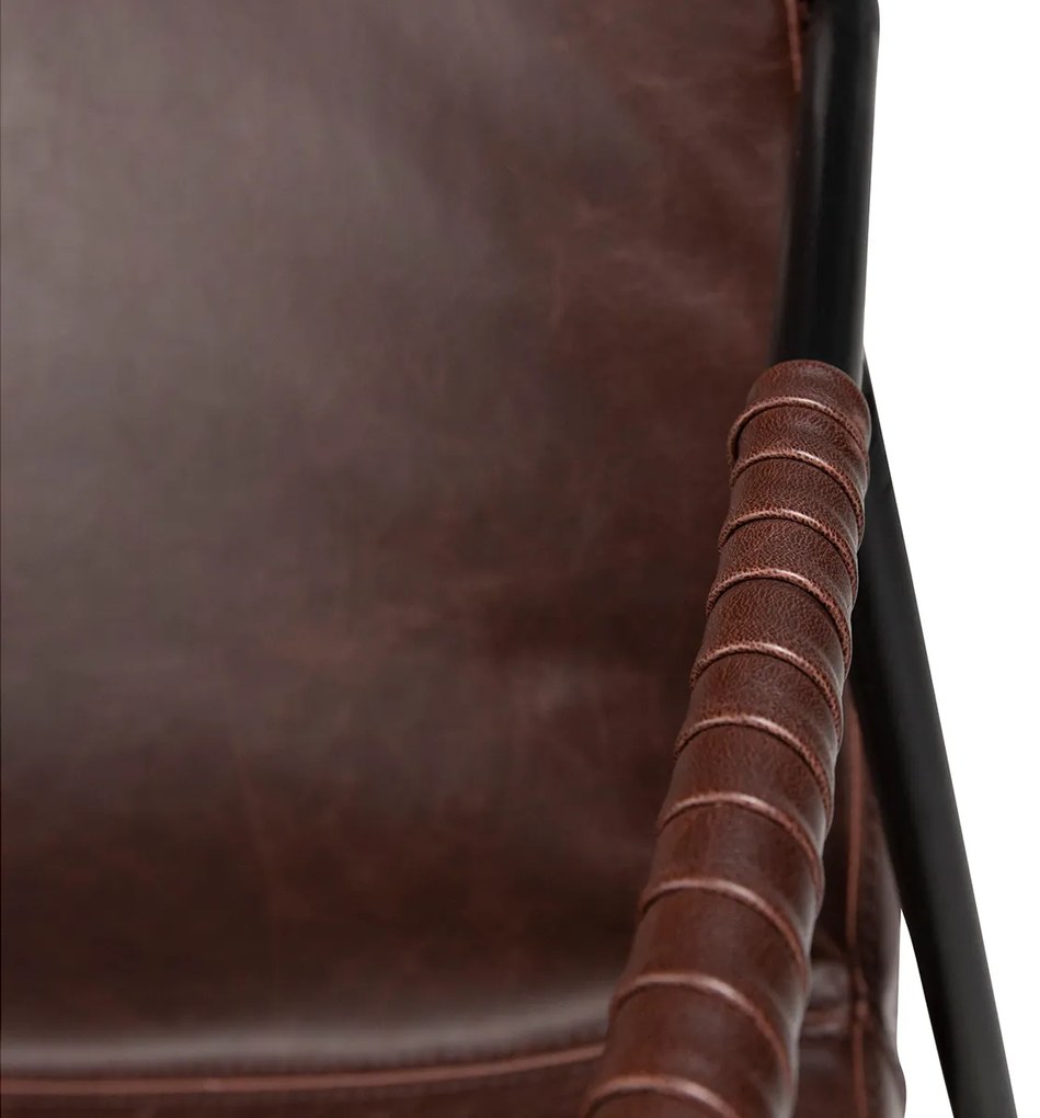 Dan-Form Boto Design Eetkamerstoel Cocoa Bruin Kunstleer