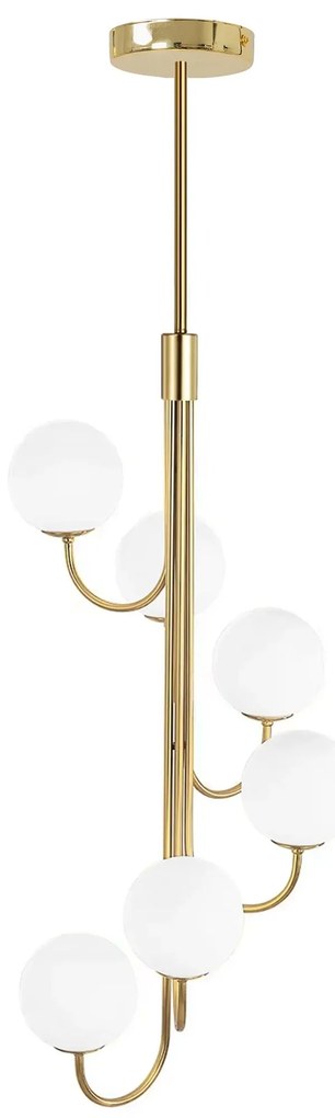 Hanglamp APP1585-6CP Gold