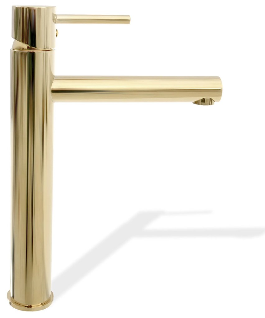 Wastafelkraan Rea Tess Gold High