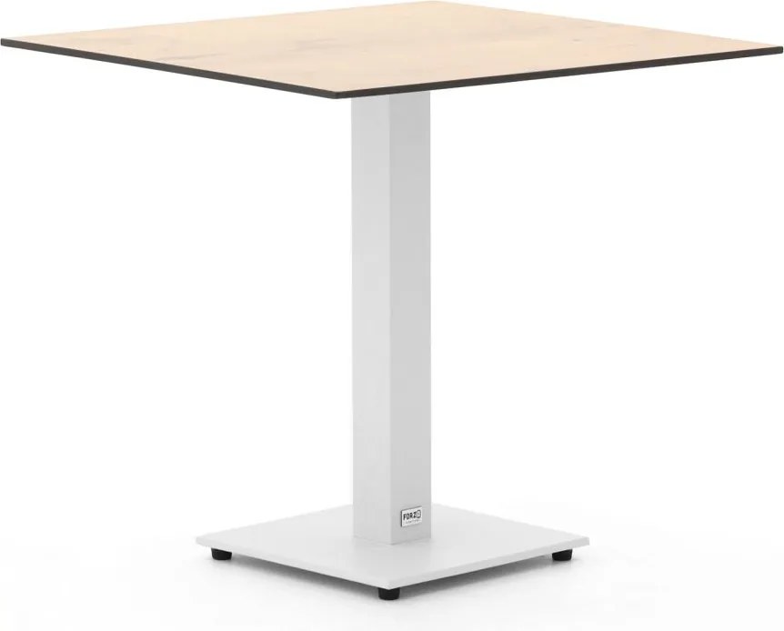 + 10% kassakorting | Tuin eettafel Forza  | Vierkant  | Tuintafel Kunststof | 70x70cm | 2 personen | Kees Smit Tuinmeubelen