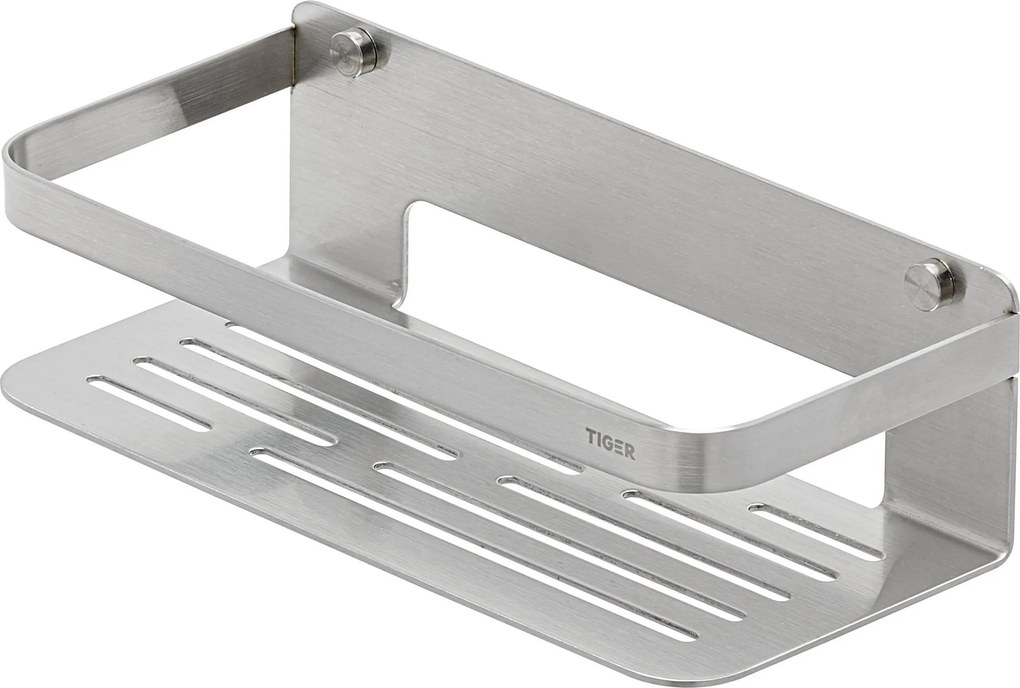 Tiger Caddy doucherek 24x10,6x7cm geborsteld RVS