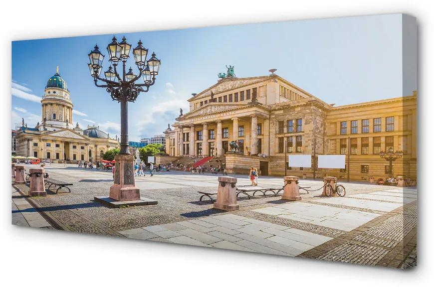 Foto op canvas Duitsland square berlin cathedral 100x50 cm