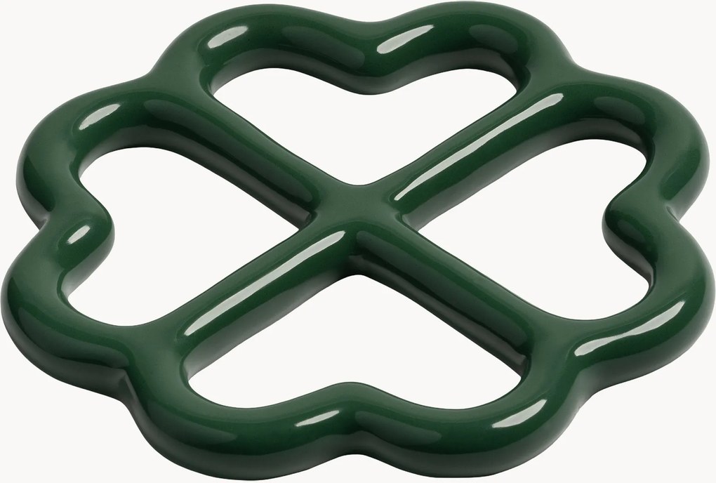 Handgemaakte panonderzetter Clover