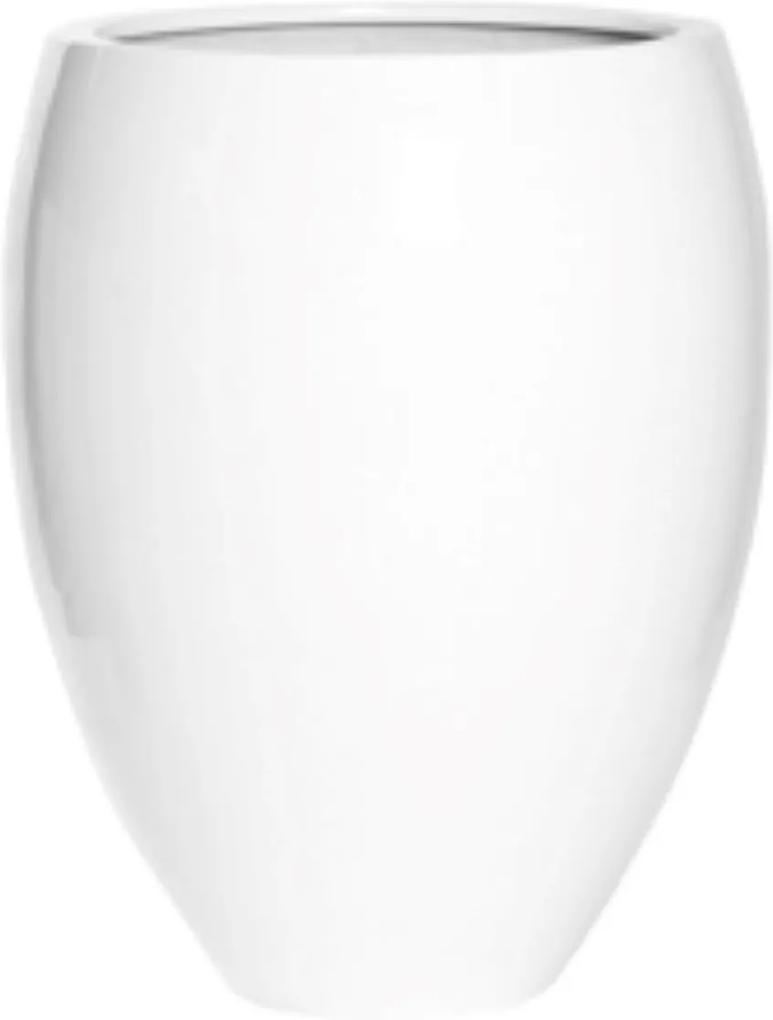 Bloempot Bond m essential 61,5x48,5 cm glossy white rond