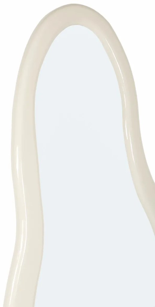 Livingfurn Olivia staande spiegel organisch 200cm ivoor