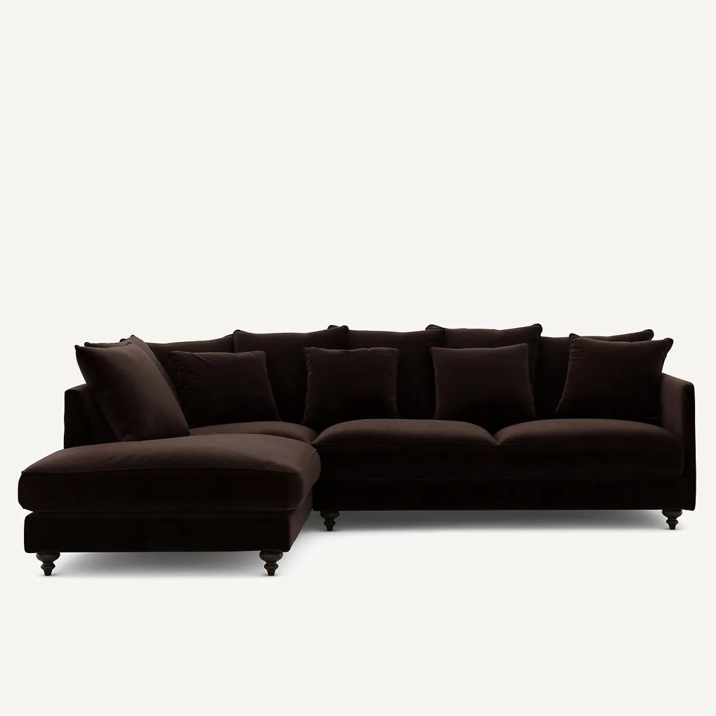 Fluwelen hoekslaapbank, Lazare