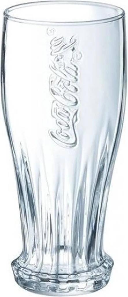Set van 4 longdrinkglazen Coca Cola Crown | Luminarc