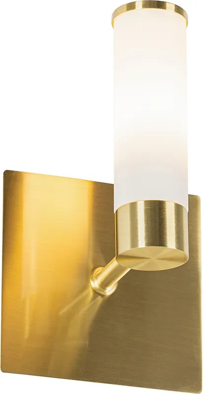 Moderne badkamer wandlamp messing IP44 - Bath
