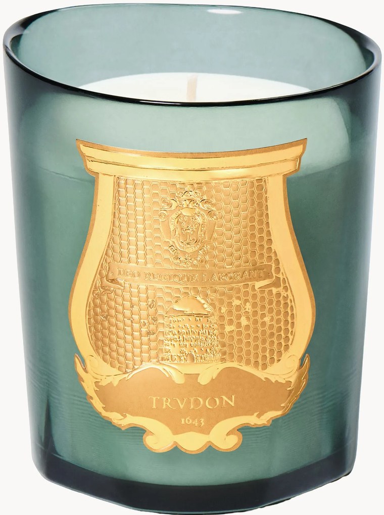 Handgemaakte geurkaars Figurie (copaiba, hyacint & groen boeket)