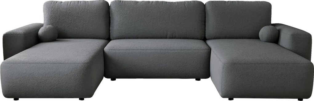 Hoekbank TrendyNest Piscor, Aanwezig, Aanwezig, 374x177x94cm, 177 kg, Poten: Kunststof, Hout: Grenen