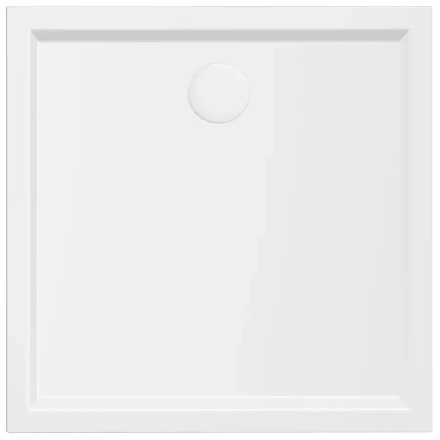 Xenz Mariana Plus vierkante douchebak acryl 80x80cm wit glans