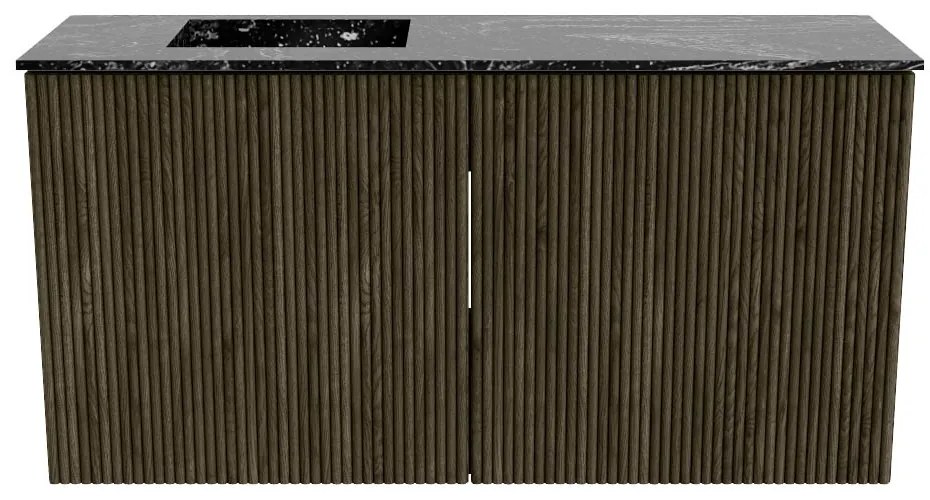 Mondiaz Joya DLux 80cm toiletmeubel shadow met wastafel faye links zonder kraangat lava