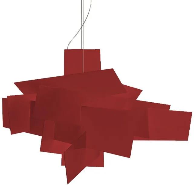 Foscarini Big Bang Large hanglamp LED rood
