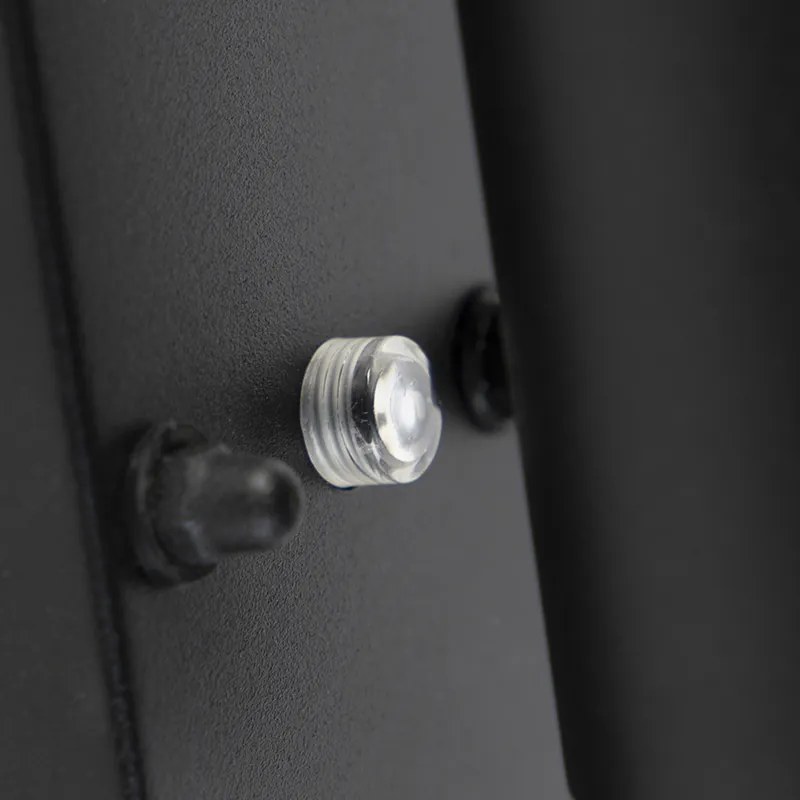 Buiten wandlamp zwart 2-lichts IP44 met schemersensor - Duo